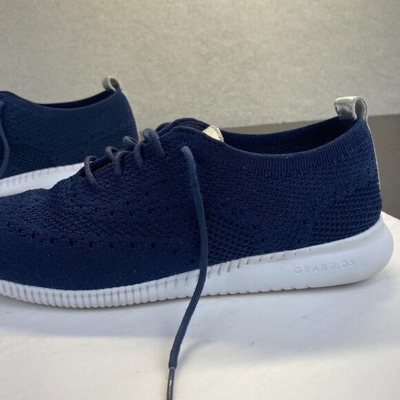 Cole Haan Zerogrand Stitchlite Wingtip Oxfords Women’s Shoes Size 9B Blue - Picture 6 of 13